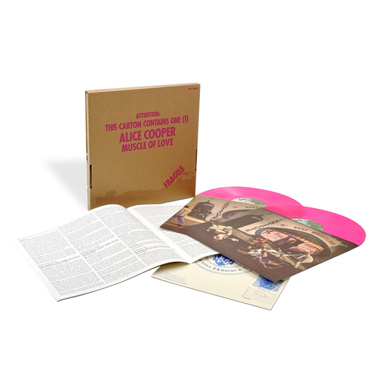 洋楽 Alice Cooper Muscle Of Love: Deluxe Muscle Of Love (Deluxe Edition) (2LP, Pink Vinyl) | Rhino